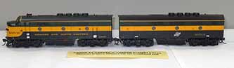 CNW F3 A/B Set by Dave Casey -- Display Only Diesel and Other Locomotives Category