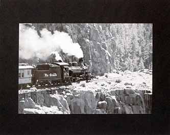 Denver Rio Grande #478 by Jim Allen -- 4th Place Prototype Black and White Print Category
