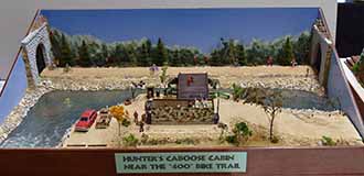 Hunter's Caboose Cabin by Dave Casey - Display Category