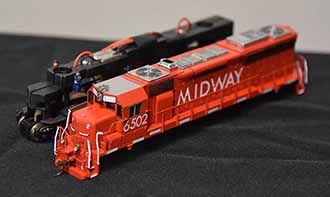Midway 6502 SD45 by Matthew Lentz - 2nd Place - Diesel Locomotive Category