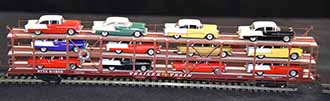 Tri Level Auto Carrier by Duane Durr - Rolling Stock Display Category