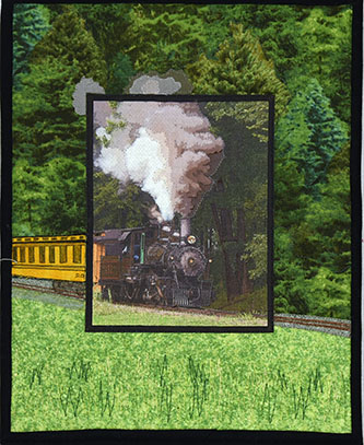 Huckleberry RR No. 152 by Rick Ware, NCR - 2nd Place Railroadiana Category