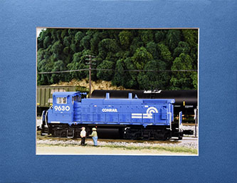 Conrail at Mapleton by Neal Schorr, MCR - Model Color Photo Contest Category