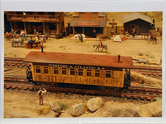 Western and Atlantic Passenger Car by Lawrence Goodridge, MCR - Model Color Photo Contest Category
