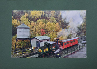 Mt. Washington Cog Rwy Steam Train by Rick Ware, NCR - Prototype Color Photograph Category