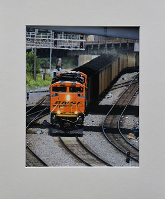 BNSF in KC by Neal Schorr, MCR - Prototype Color Photograph Category