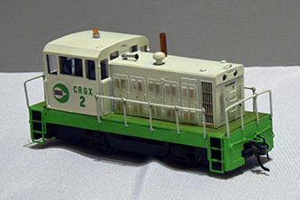 HO CRGX Railserve Diesel Model D-35 by Dave Roeder, MCor - 2nd Place - Kit Built Diesel and Other Locomotive Category