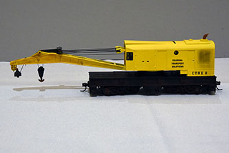 HO 250 Ton Crane Conversion CHTX 8 by Dave Roeder, MCoR - 2nd Place - Kit Built Non-Revenue Car Category