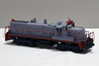 RxRR EMD RS-1325 by Dan Hinel, MWR - 2nd Place - Scratch Built Loco Categories