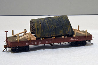 HOn3 Flatcar SN #67 by Dave Roeder, MCoR - Scratch Built Freight Car Category