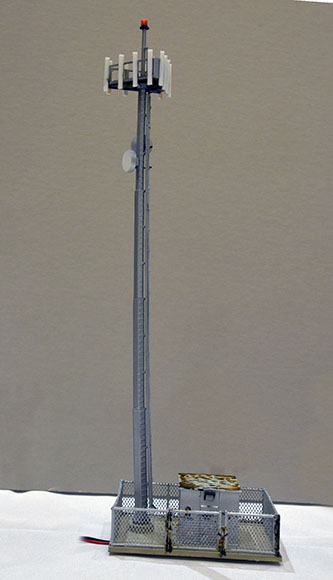 Cell Tower by Phillip Burnside, MWR - Scratch Built Structures Category