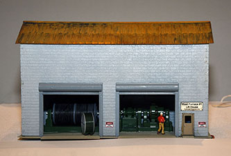 Blast Furnace Lift Equipment and Bldg by Phillip Burnside, MWR - Scratch Built Structures Category