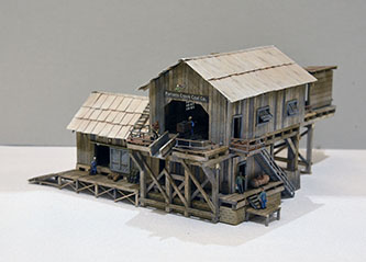 N Scale Parsons Creek Coal Co Drift Mine by Robert Osburn, MCR - 2nd Place - Scratch Built Structures Category