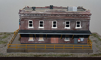 Maintenance Building at Ravenna by Larry Smith, MCR - Scratch Built Structures Category