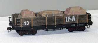 TP and W 34' Gondola by Larry Nelson -- 1st Place Rolling Stock Category (Novice)