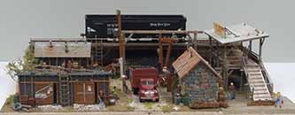 I. M. Dunn Company Coal Line Dock by Jim Wise-- 1st Place Structure Category