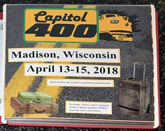 2018 MWR Convention Scrapbook by Connie Atkinsan - Arts and Crafts Category