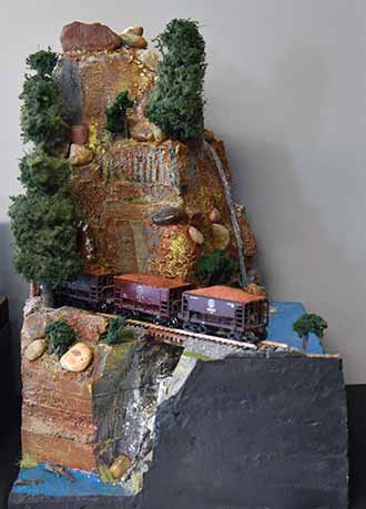 Copper Mine in the Mountains by Ron Johnson - 3rd Place Display Category