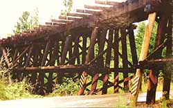 The Old Trestle Out of Town by Ron Johnson - Color Prototype Photograph Category