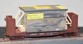 Shark Shippers by Walt Herrick - Rolling Stock Thumbs Category