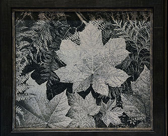 Blu Day Lily Art Quilt by Dena Dramm - People's Choice and Best in Show Needlework Category