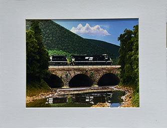 Norfolk Southern at Spruce Creek by Neal Schorr, MCR - 1st Place - Model Color Photo Contest Category