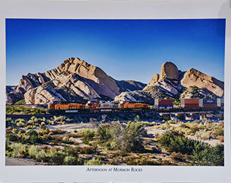 Afternoon at Mormon Rocks by Michael Hauk, MCR - Peoples Choice - Prototype Color Photograph Category