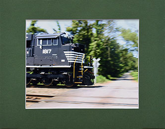 Norfolk Southern at Aqueduct by Neal Schorr, MCR - Prototype Color Photograph Category