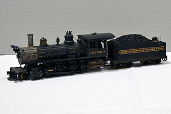 CHOn3 Steam Locomotive #34 by Dave Roeder, MCoR - Kit Built Steam Locomotive Category