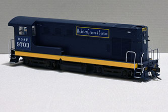 HO WG&F #9703 FN H10 Switcher by Dave Roeder, MCoR - Kit Built Diesel and Other Locomotive Category