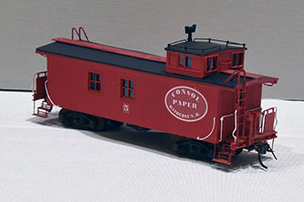 HO Caboose #5 Consol Paper by Dave Roeder, MCoR - 1st Place - Kit Built Caboose Category
