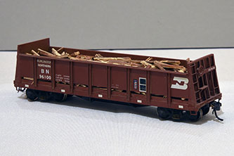 HO Stump Car #96100 by Dave Roeder, MCoR- Kit Built Freight Car Category