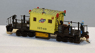 CNW Transfer Caboose 12540 by Michael Hirvela, MWR - 2nd Place - Kit Built Caboose Category