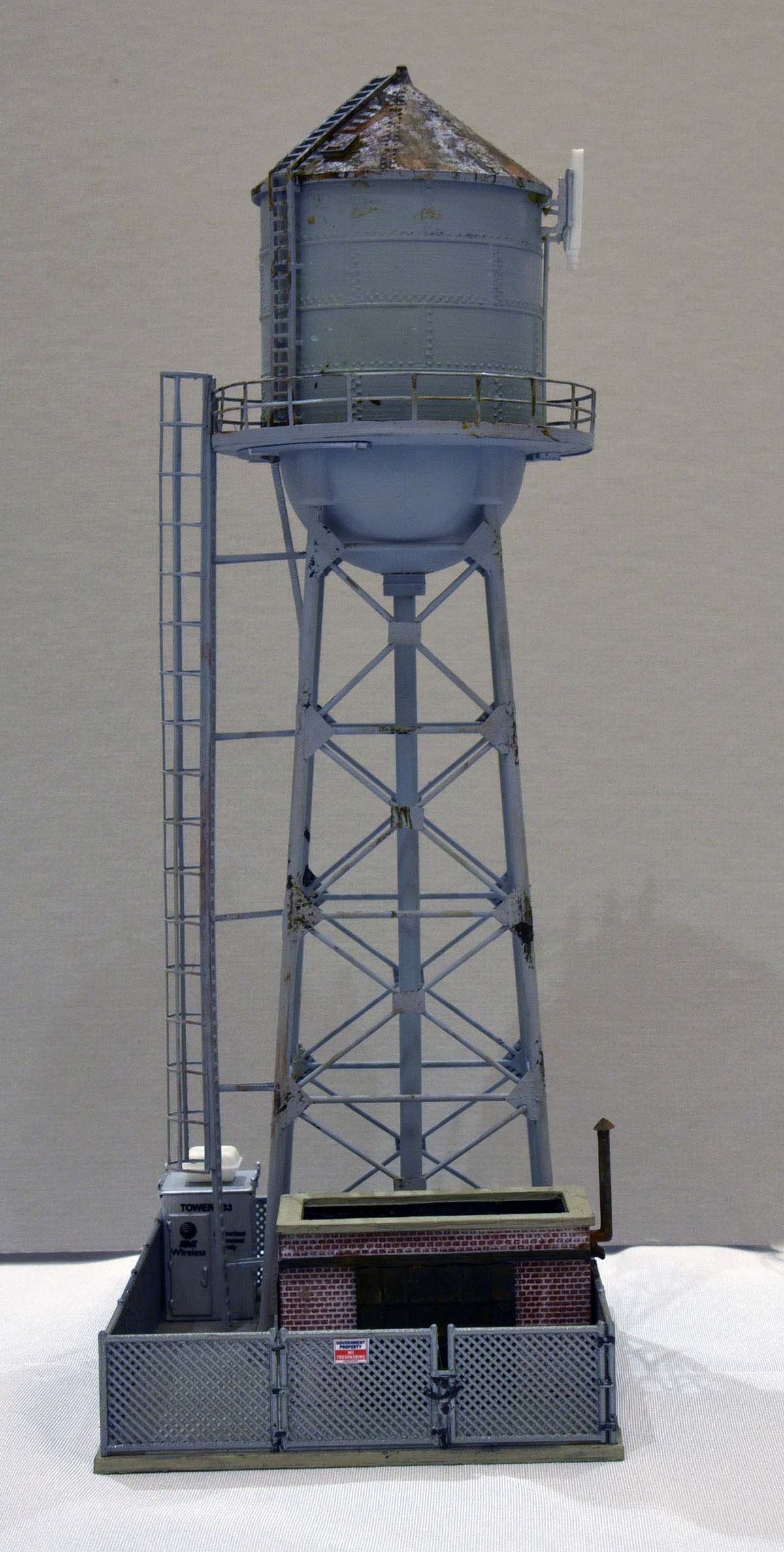 Connellsville Water Tower & Pump House by Phillip Burnside, MWR - Kit Built Structures Category