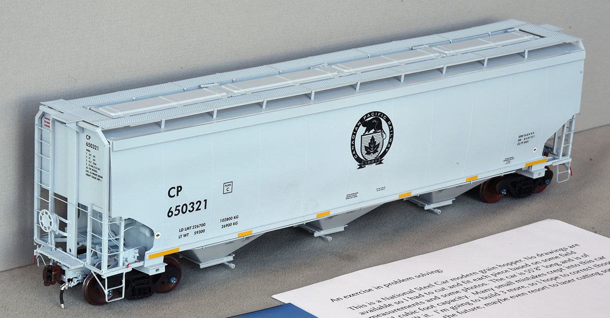 CP 650321 Covered Hopper by Bill Yancey