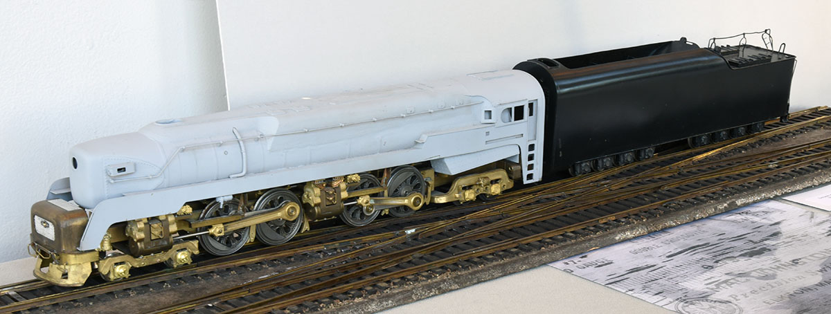 Crossovers and PRR Steam Loco by Al Oslapas