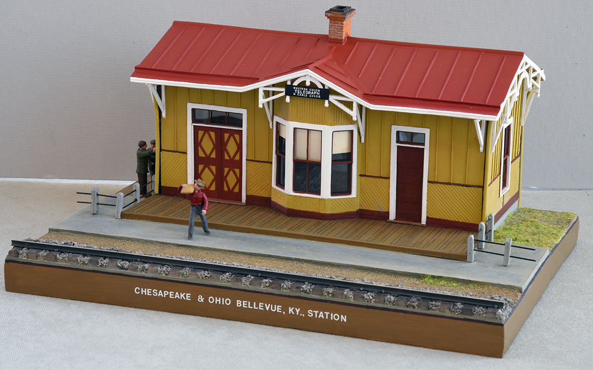 C&O Bellevue, Ky Station by Marc Knoll
