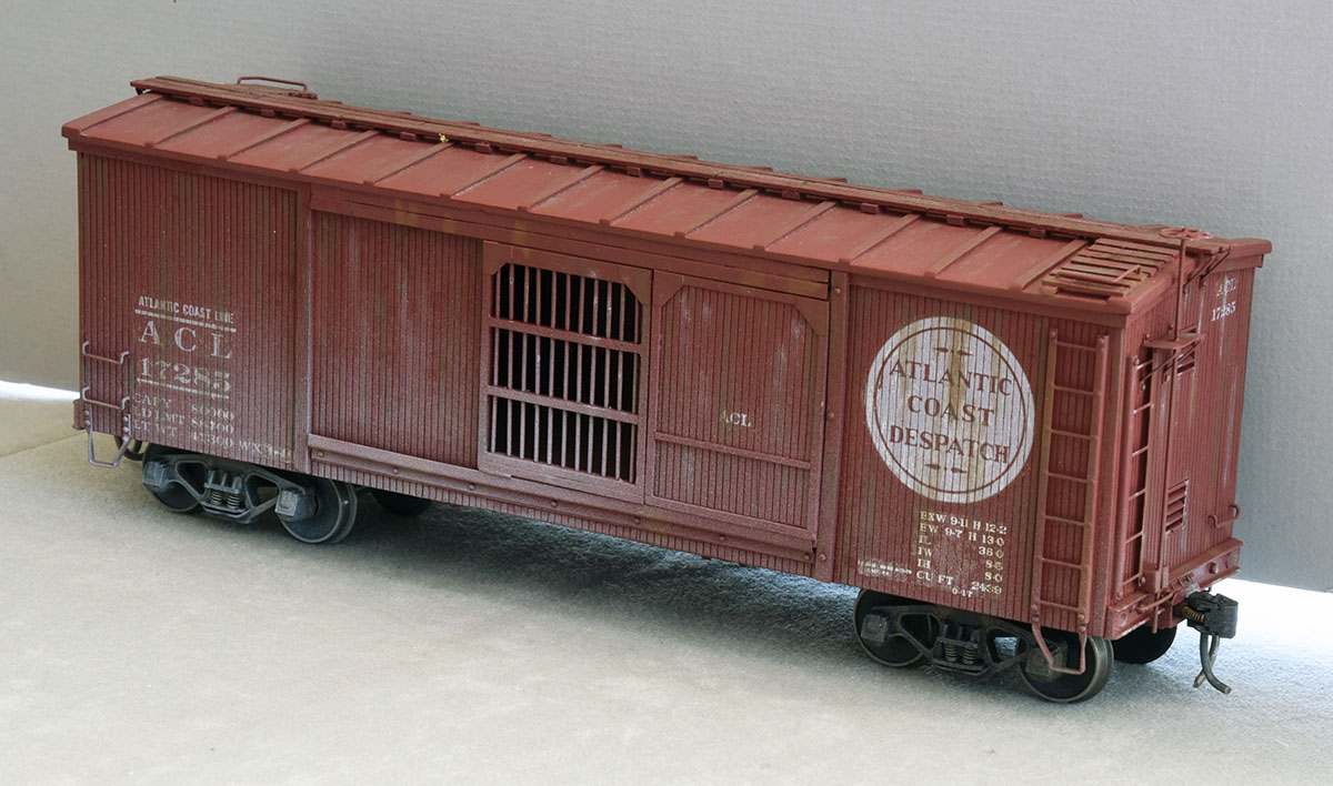ACL 17285 ventilated box car by Attalee S. Taylor